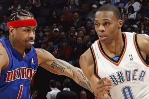 艾弗森PK威少？楊毅：AI技術(shù)能力比我龜強(qiáng)多了 兩人帶隊(duì)&榮譽(yù)相仿