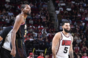 帕金斯：杜蘭特與優(yōu)秀控衛(wèi)搭檔時表現(xiàn)更好 在太陽時就沒這種幫手