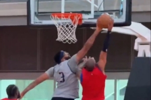 濃眉送大帽！歐文“商業(yè)互吹” 濃眉：我看起來像好久沒練了？