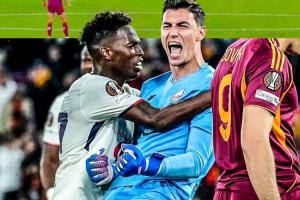 單次點(diǎn)球三次撲點(diǎn)！里爾門將：現(xiàn)在還覺不真實(shí)，向女友保證不丟球