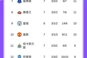 無不敗球隊！英超積分榜：水晶宮吞賽季首敗仍第5，曼城稍后出戰(zhàn)