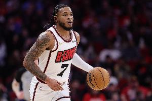 卡林頓：惠特摩爾的運動能力比聯(lián)盟里絕大多數(shù)人都強