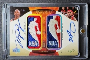 史上第三高成交價(jià)！詹姆斯&喬丹雙簽球星卡拍出1000萬(wàn)美元高價(jià)！