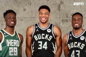 字母哥三兄弟齊聚雄鹿！新賽季聯(lián)盟共有三組兄弟同隊(duì)！