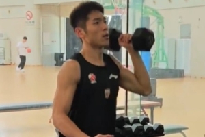 浙江男籃曬訓(xùn)練視頻：全力備戰(zhàn)全運會 又是健身房強(qiáng)度拉滿的一天