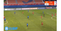 打破僵局！崔明安邊路傳中，穆謝奎停球后轉(zhuǎn)身抽射破門