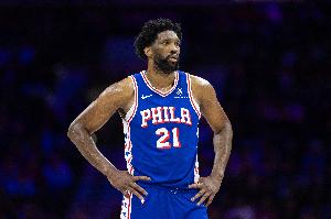 恩比德成NBA砍下25+5+5用時(shí)第三短球員 僅次多爾夫-謝伊斯&庫里