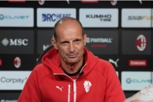 阿萊格里：從陣容角度看，國際米蘭和那不勒斯是奪冠熱門