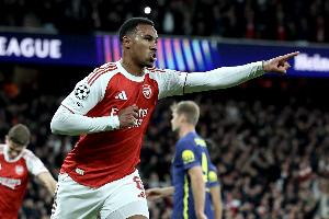 助攻約克雷斯首開紀(jì)錄，加布里埃爾當(dāng)選戰(zhàn)勝伯恩利一役全場(chǎng)最佳