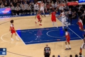 就像過馬路！唐斯輕松突破送單臂大劈扣