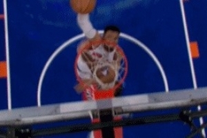 欺負人??！唐斯強碾薩爾直接單臂隔扣