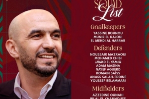 摩洛哥新一期名單：布努、阿姆拉巴特、迪亞斯在列，阿什拉夫傷缺