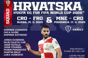 克羅地亞名單：莫德里奇領(lǐng)銜，佩里西奇在列，科瓦契奇入選后傷退