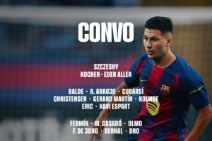 巴薩對陣塞爾塔大名單：萊萬、亞馬爾、孔德在列，克里斯滕森回歸