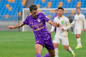 基萊斯破門，津門虎內(nèi)部教學(xué)賽1-2不敵國安