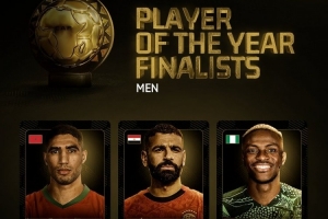 2025非洲年度最佳球員最終候選：阿什拉夫、薩拉赫、奧斯梅恩