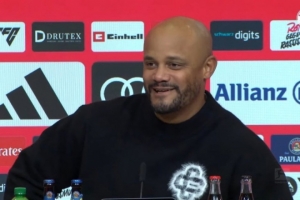 孔帕尼：拜仁的梅西？更希望卡爾做自己 定位球防守確實犯了錯