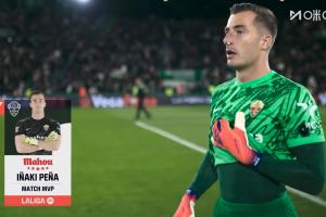 佩尼亞：我們戰(zhàn)平皇馬卻仍感到遺憾，維尼修斯當時因為慣性撞傷我