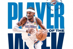 發(fā)揮神勇！騎士&雷霆分別曬出米切爾&亞歷山大周最佳海報(bào)！