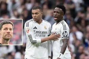 分兩派??科貝：維尼修斯82等人不滿阿隆索，姆巴佩居萊爾等支持