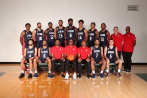 這是美國幾隊(duì)？美國男籃曬世界杯美洲區(qū)預(yù)選賽陣容全家福