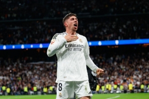 巴爾韋德歐冠70場追平卡瓦尼，成為該賽事出場第二多的烏拉圭球員