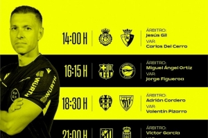 西甲明日比賽裁判：奧爾蒂斯執(zhí)法巴薩，維克托·加西亞執(zhí)法馬競(jìng)