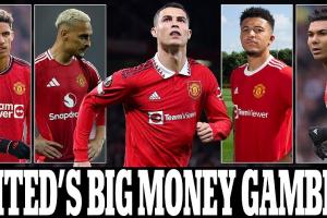 郵報評曼聯近5年引援TOP30：C羅第4姆伯莫第1，桑喬、安東尼墊底