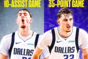 弗拉格單場35分和助攻上雙 皆打破詹姆斯創(chuàng)造的NBA歷史最年輕紀(jì)錄