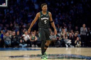 才第六賽季！愛德華茲單場30+次數(shù)追平唐斯 并列森林狼隊史第一多