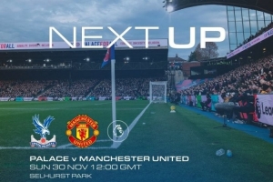 水晶宮近4次主場對陣曼聯(lián)取得2勝2平，紅魔近4次英超交鋒均未進球