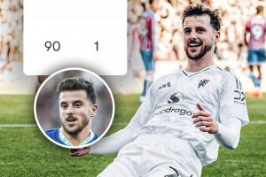 ESPN：芒特在對(duì)陣水晶宮的比賽中，首次為曼聯(lián)踢滿了90分鐘