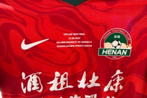 博主曬河南隊足協(xié)杯決賽球衣：印制有對陣信息和大象圖騰