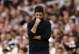 2022年1月以來，阿森納在英超首次被對手在傷停補(bǔ)時階段絕殺