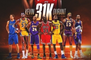 KD：剛?cè)肼?lián)盟時認為那些偉大球員是英雄&遙不可及 他們樹立了標桿