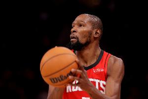 開局5中1后7連進！杜蘭特次節(jié)爆砍17分 半場13中8砍下21分4板5助