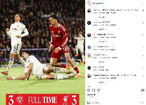 【吧友支持哪方】利物浦INS評論區(qū)，網(wǎng)友刷屏Slot out聲援薩拉赫