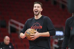 火箭首發(fā)：卡佩拉頂替缺陣的申京 搭阿門、奧科吉、杜蘭特、小賈