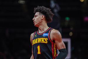 組上不富裕！杰倫·約翰遜單賽季4三雙平隊史紀(jì)錄 總次數(shù)即將登頂