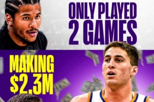 美媒:杰倫·格林本季薪水3500萬僅打2場 吉萊斯皮230萬能助隊贏球