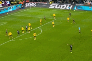 這下穩(wěn)了嗎？B費精妙挑傳，芒特機敏前插破門