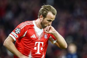 凱恩加盟拜仁以來歐冠30場打進24球，與姆巴佩并列同期進球最多