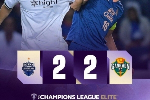 武里南聯(lián)主場(chǎng)2-2戰(zhàn)平江源FC，亞冠精英聯(lián)賽遭遇兩連平