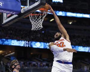 NBA杯四分之一決賽尼克斯對(duì)猛龍 唐斯確定能夠出戰(zhàn)