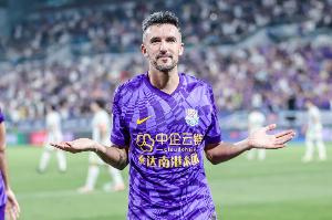 靈“基”一動(dòng)??基萊斯13粒運(yùn)動(dòng)戰(zhàn)進(jìn)球登頂津門虎隊(duì)史??