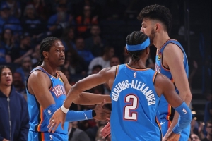 NBA杯1/4決賽！雷霆vs太陽首發(fā)：SGA/華萊士/多特/杰倫威/切特