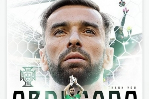 前葡萄牙國(guó)門(mén)帕特里西奧退役，B費(fèi)社媒送祝福：感謝你所做的一切