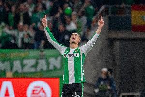 皇家貝蒂斯上半場打進3球，隊史第二次在歐戰(zhàn)比賽中做到