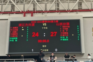CBA首次潛力賽：山西27-24擊敗廣廈 秦子龍11分/張寧葛昭寶未得分