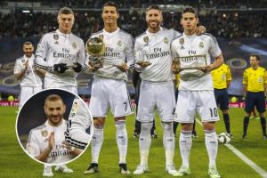 頂級(jí)綠葉！本澤馬在3位金球得主身邊踢球，最終自己成為金球先生